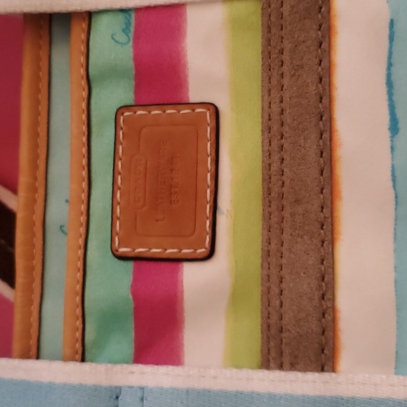 AUTHENTIC COACH BAG(STRIPED) - Picture 9 of 12